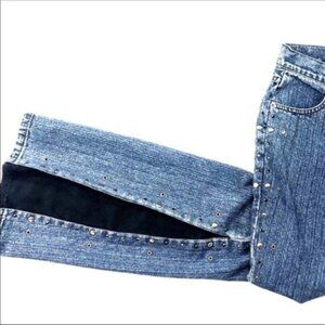 RARE FIND!   Harley Davidson Flare Studded Jeans